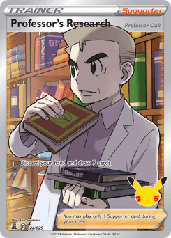 Professor’s Research (Professor Oak)