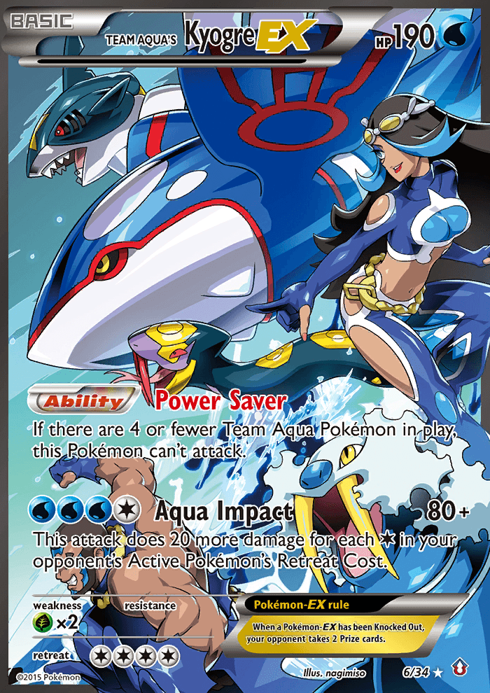 Team Aqua’s Kyogre-EX