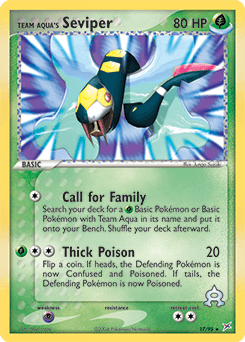 Team Aqua’s Seviper