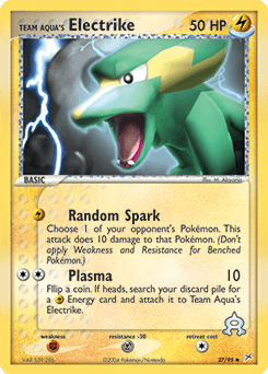 Team Aqua’s Electrike