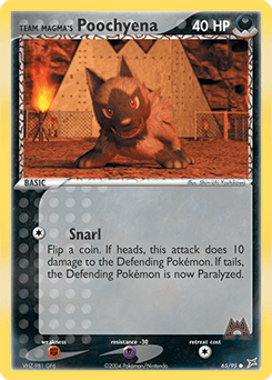 Team Magma’s Poochyena