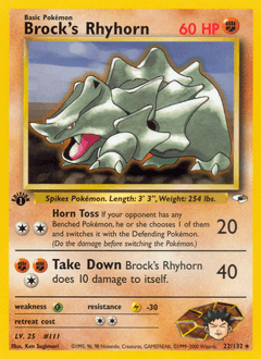 Brock’s Rhyhorn