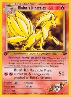 Blaine’s Ninetales