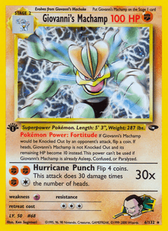 Giovanni’s Machamp