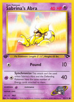 Sabrina’s Abra