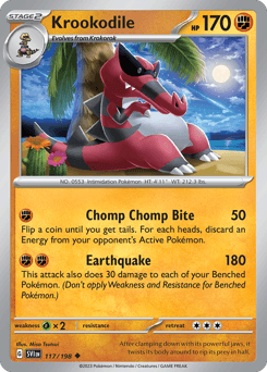 Krookodile card art