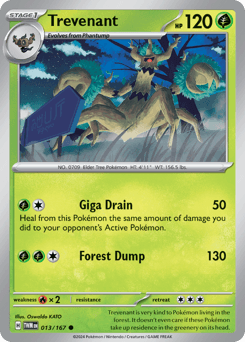 Trevenant card art
