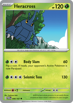 Heracross card art