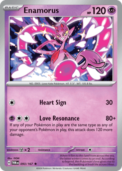 Enamorus card art