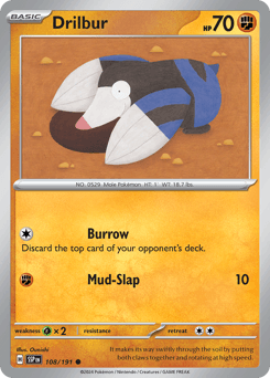 Drilbur card art