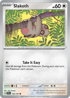 Slakoth card art