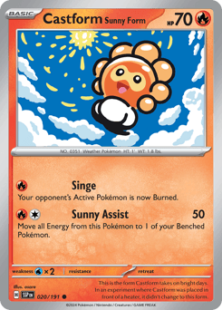 Castform card art