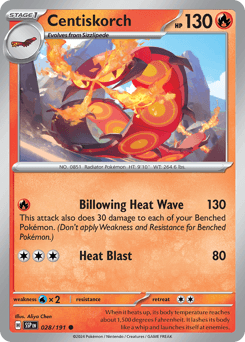 Centiskorch card art