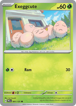 Exeggcute card art