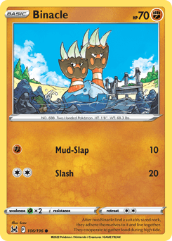 Binacle card art