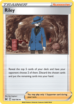 Riley card art