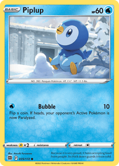 Piplup card art