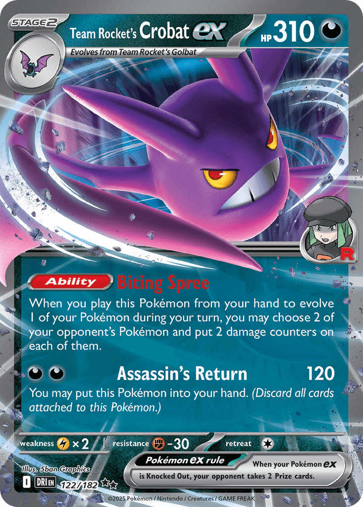 Team Rocket’s Crobat ex