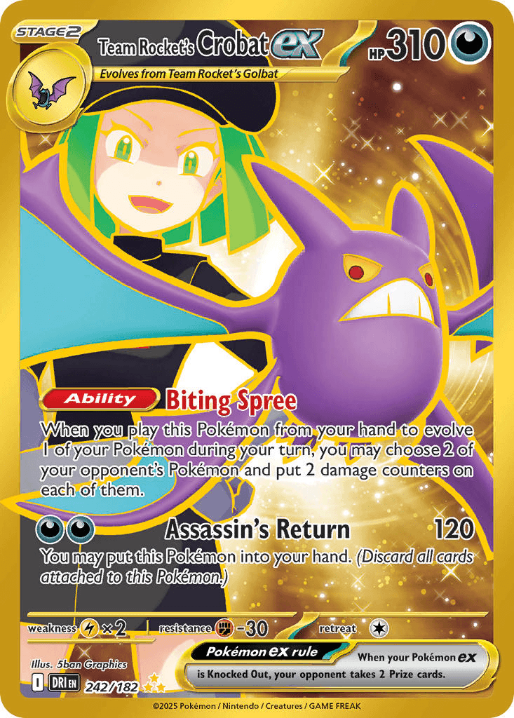 Team Rocket’s Crobat ex