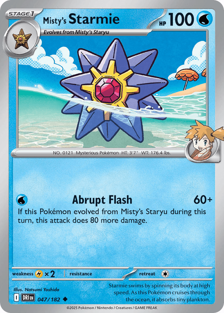 Misty’s Starmie