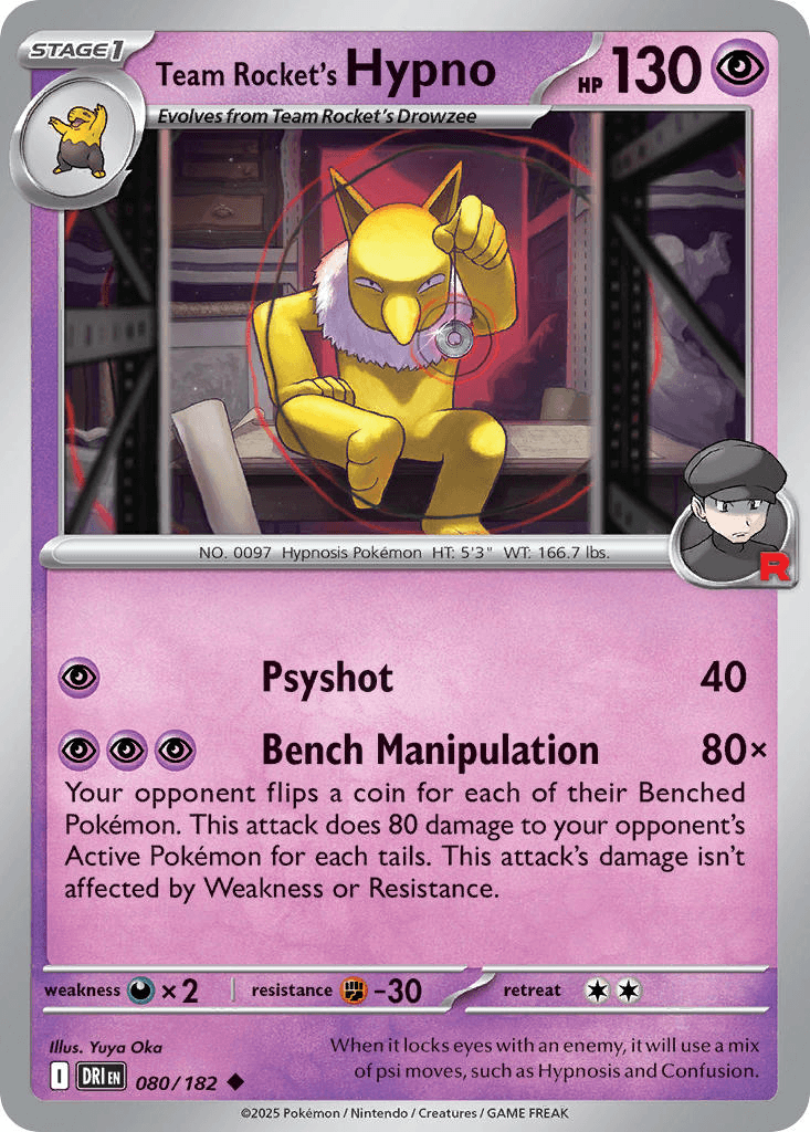 Team Rocket’s Hypno