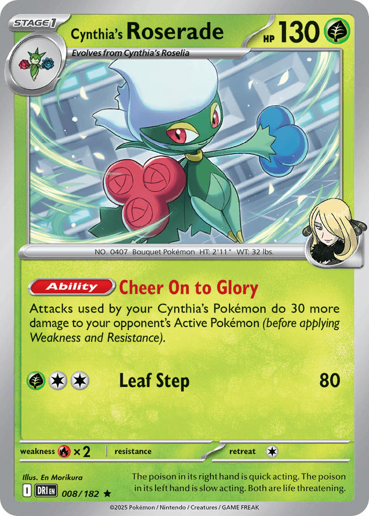 Cynthia’s Roserade