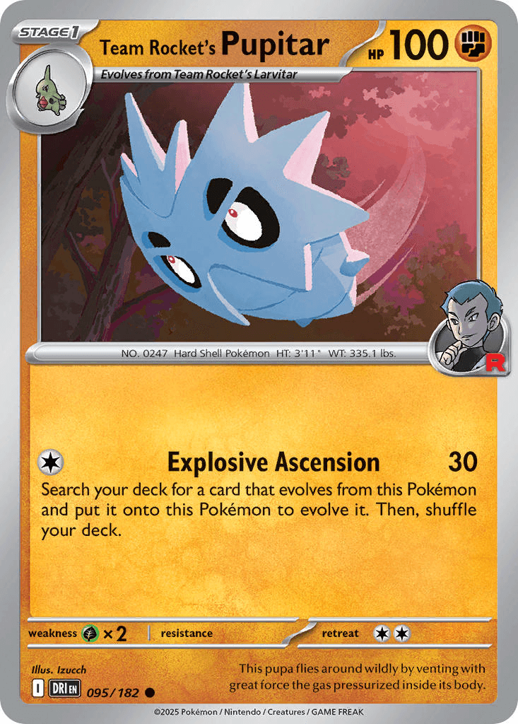 Team Rocket’s Pupitar
