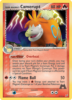 Team Magma’s Camerupt