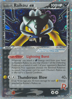 Rocket’s Raikou ex