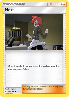 Mars card art