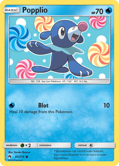Popplio card art
