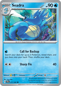Seadra card art