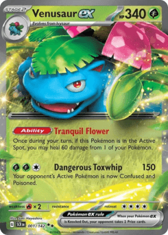 Venusaur card art