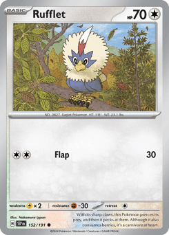 Rufflet card art