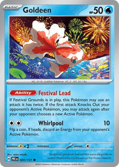 Goldeen card art