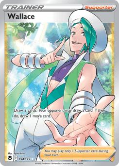 Wallace card art